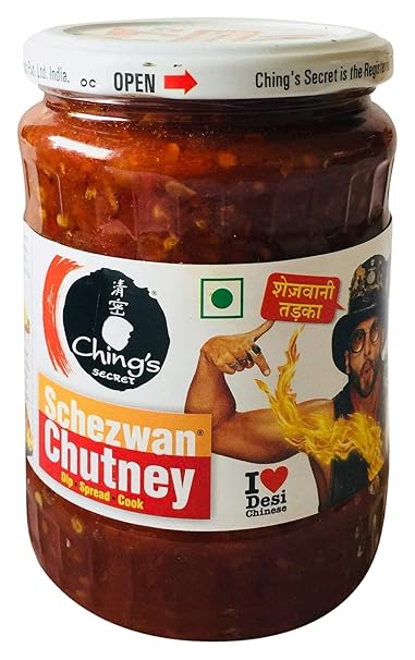 CHINGS20SCHEZWAN20CHUTNEY20FRONT.jpg Chings Schezwan Chutney - Image 1