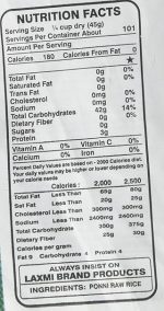 Laxmi Ponni Rice Raw - Image 2