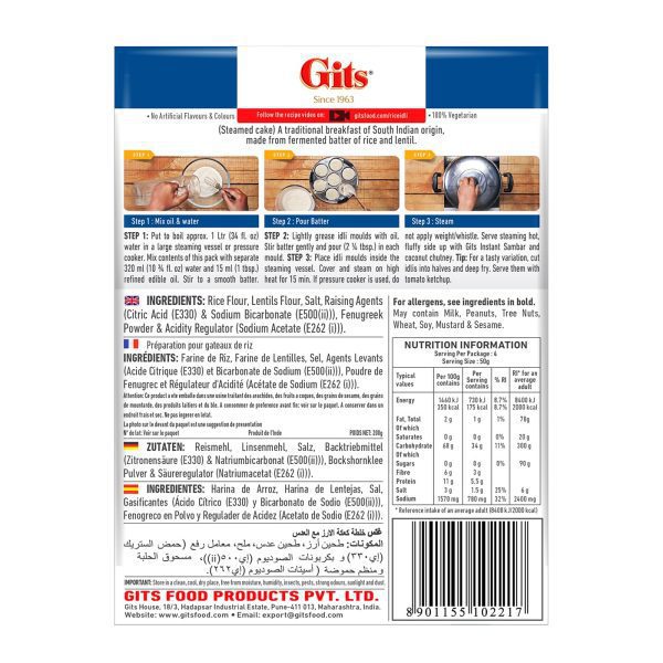 Gits Idli Mix - Image 2